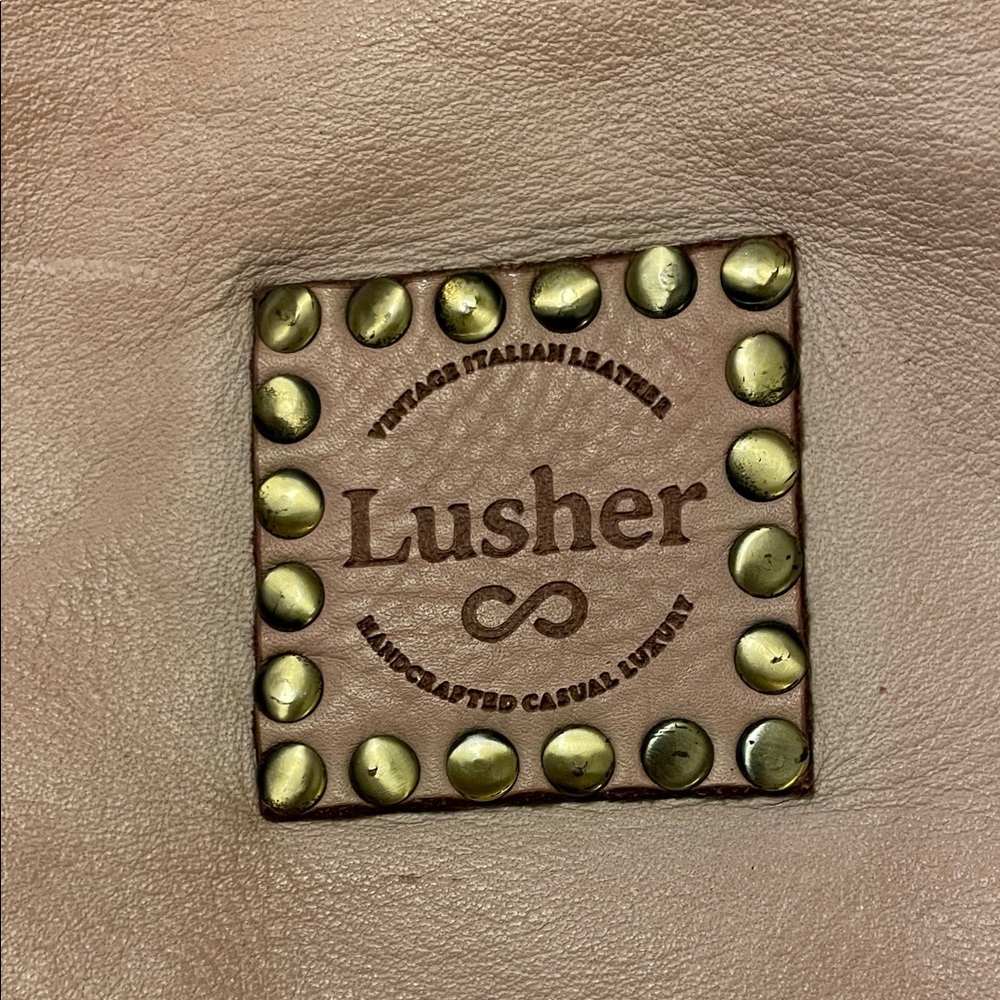 Lusher Women's Tan Leather Backpack